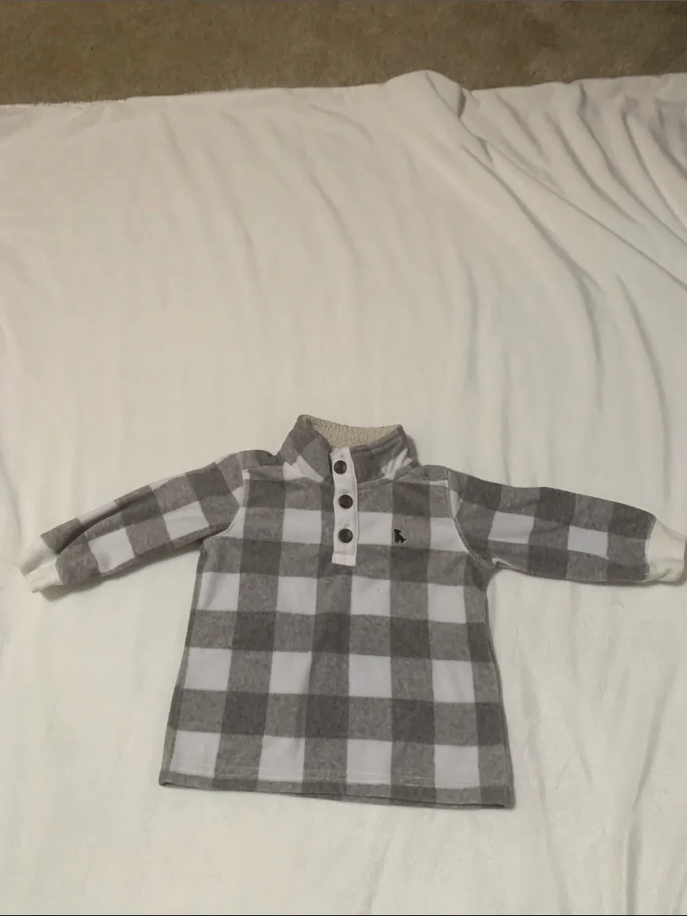 Carters baby fleece pullover 12 months